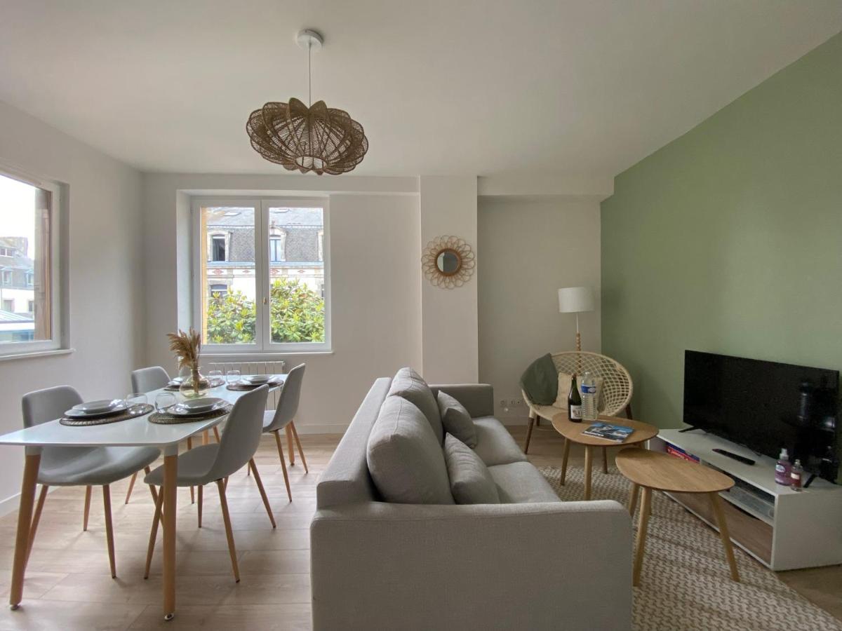 Le Ptit Vert - Wifi - Confort - Entree Autonome - Entre Gare Et Centre Quimper Luaran gambar
